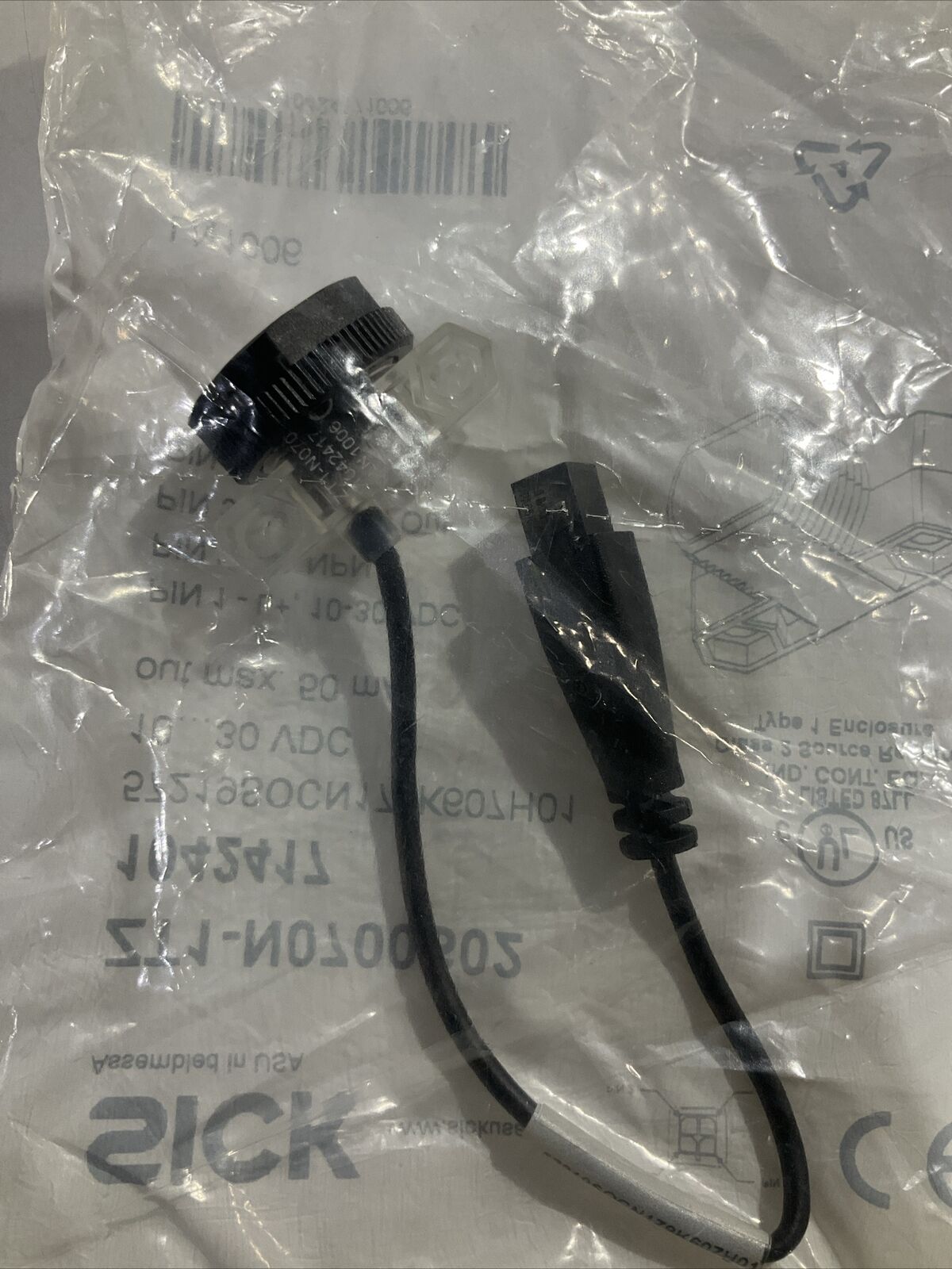 SICK ZT1-N0700S02 1042417 SENSOR PROXIMITY 10-30VDC U3S