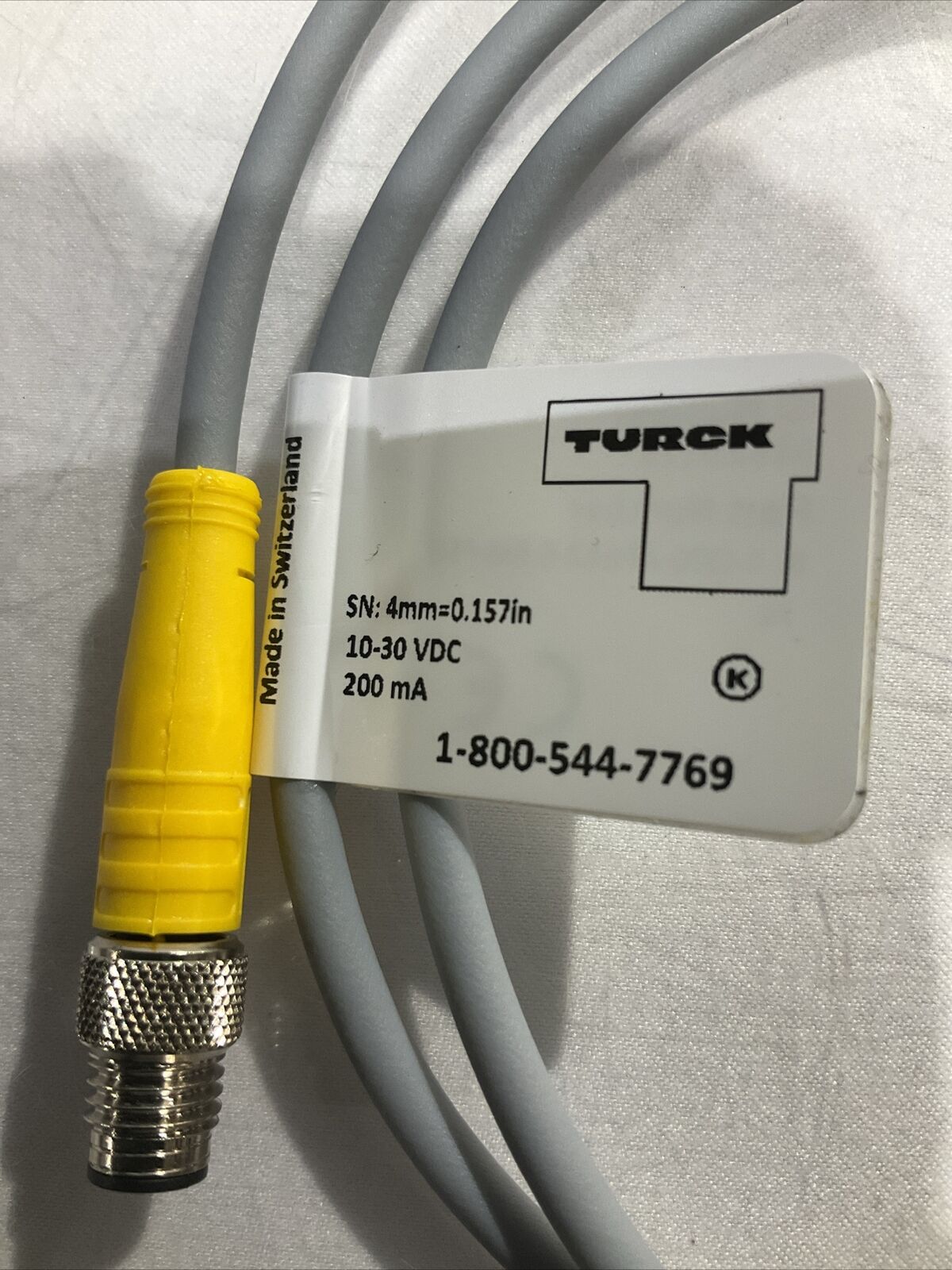 TURCK 179K294G01 INDUCTIVE SENSOR ASSEMBLY 10-30VDC U3S