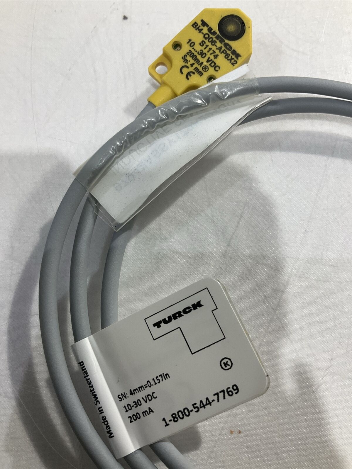 TURCK 179K294G01 INDUCTIVE SENSOR ASSEMBLY 10-30VDC U3S
