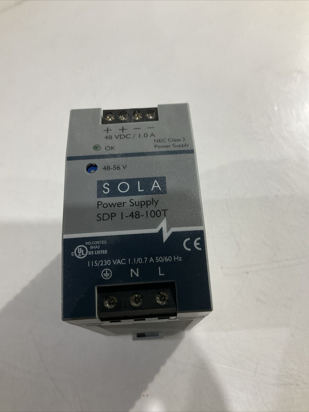 SOLA/HAVI-DUTY SDP 1-48-100T SDP SERIES POWER SUPPLIES 48-56V U3S