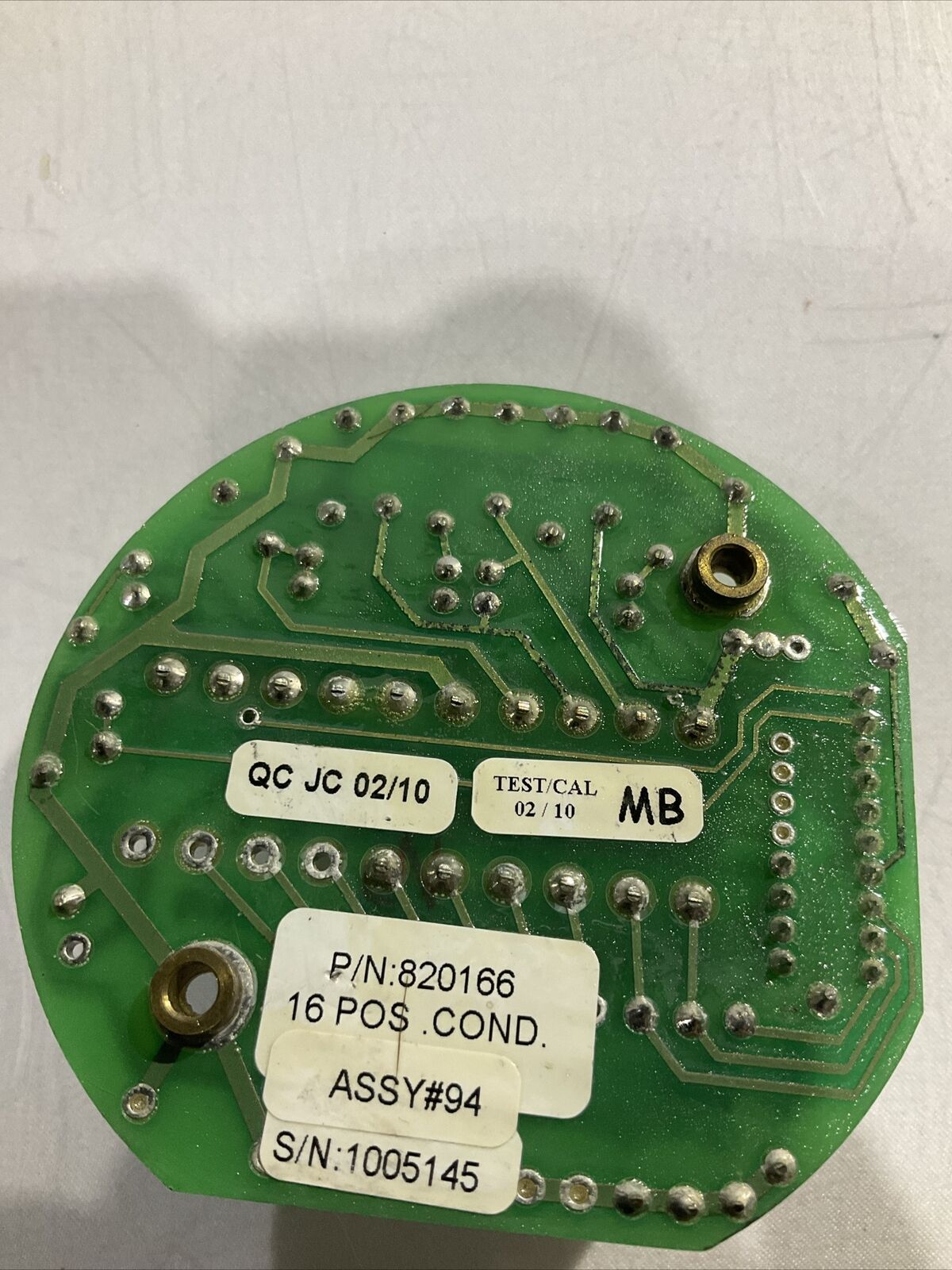 L&J ENGINEERING 820166 TERMINAL BOARD CIRCUIT U3S