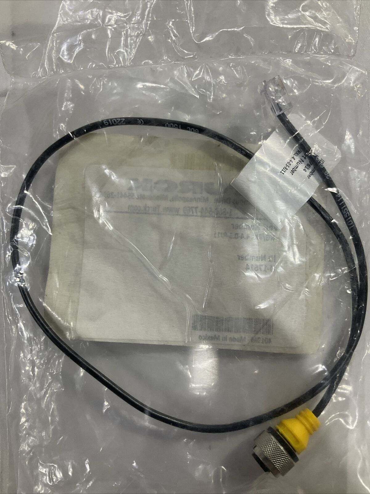 TURCK U-17614 162K200H01 CABLE ASSEMBLY U3S