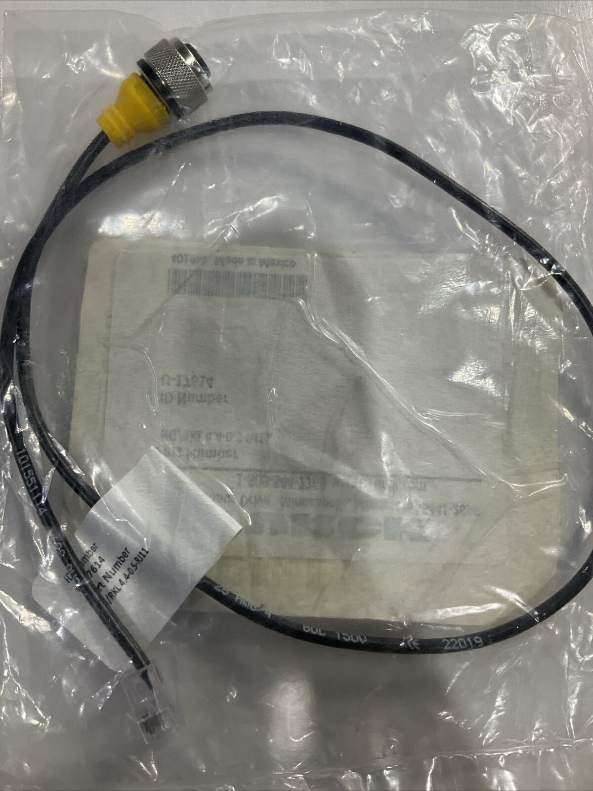 TURCK U-17614 162K200H01 CABLE ASSEMBLY U3S