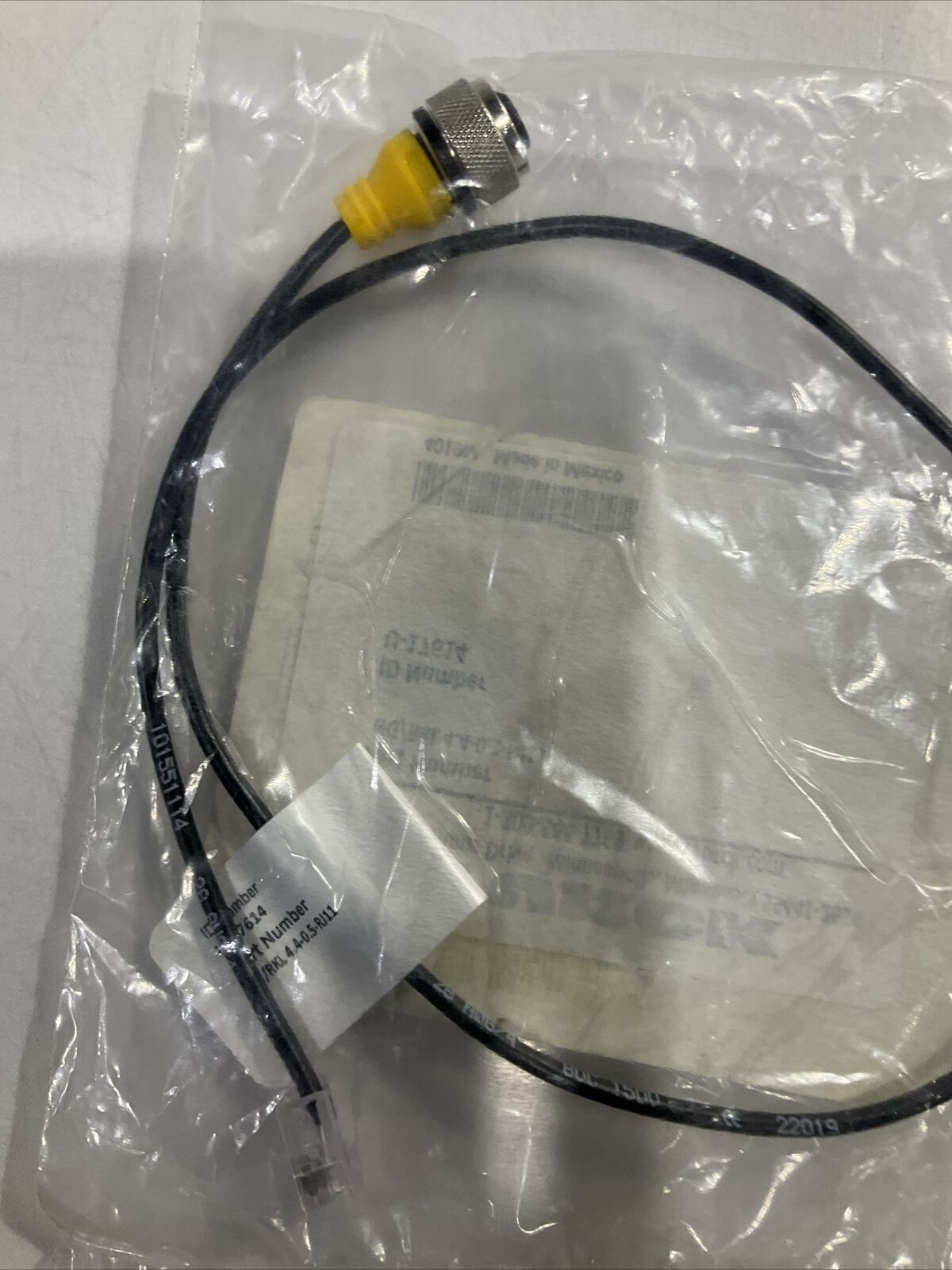 TURCK U-17614 162K200H01 CABLE ASSEMBLY U3S