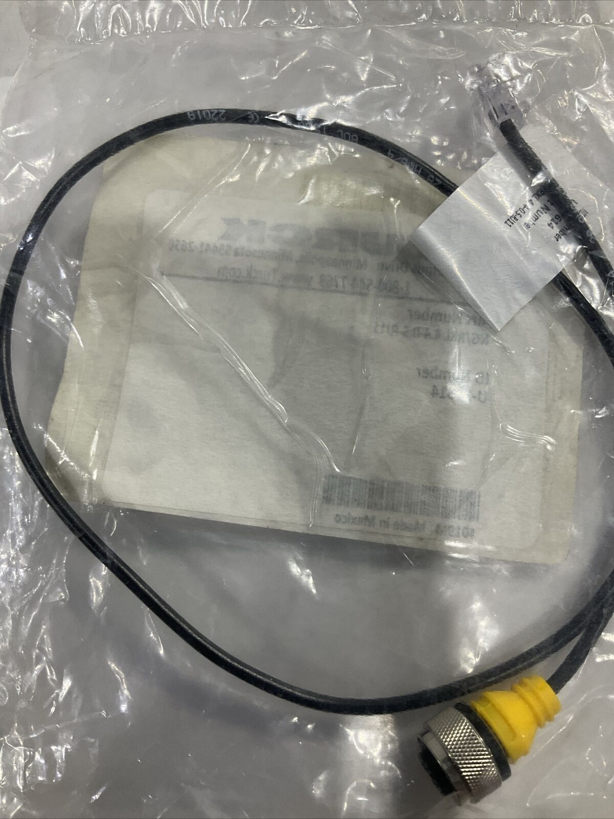 TURCK U-17614 162K200H01 CABLE ASSEMBLY U3S
