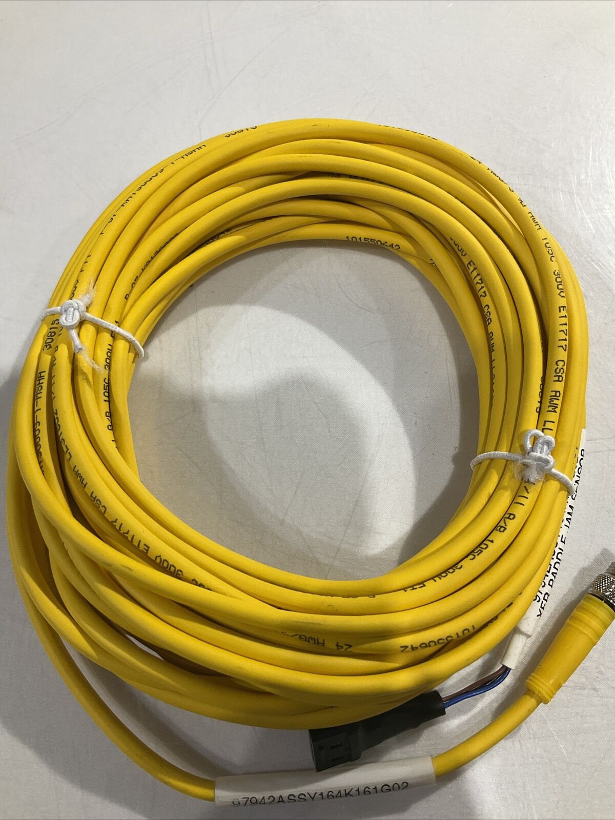 TURCK W108 SL XFR PADDLE JAM SENSOR 164K161G02 CABLE ASSY LL31602 LOT OF 3 U3S