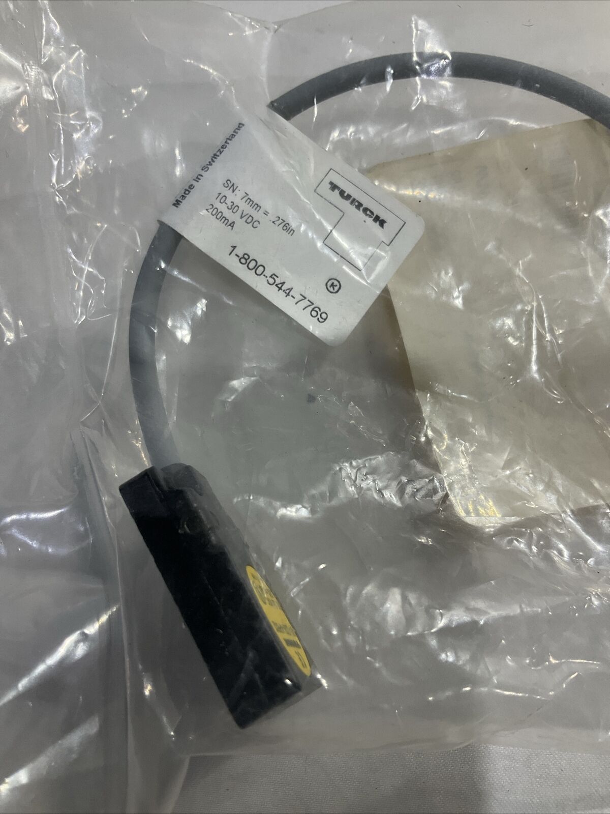 TURCK BI7-Q08-AP6X2-0.2M-PSG3M SENSOR APROXIMITY 3 WIRE PNP U3S