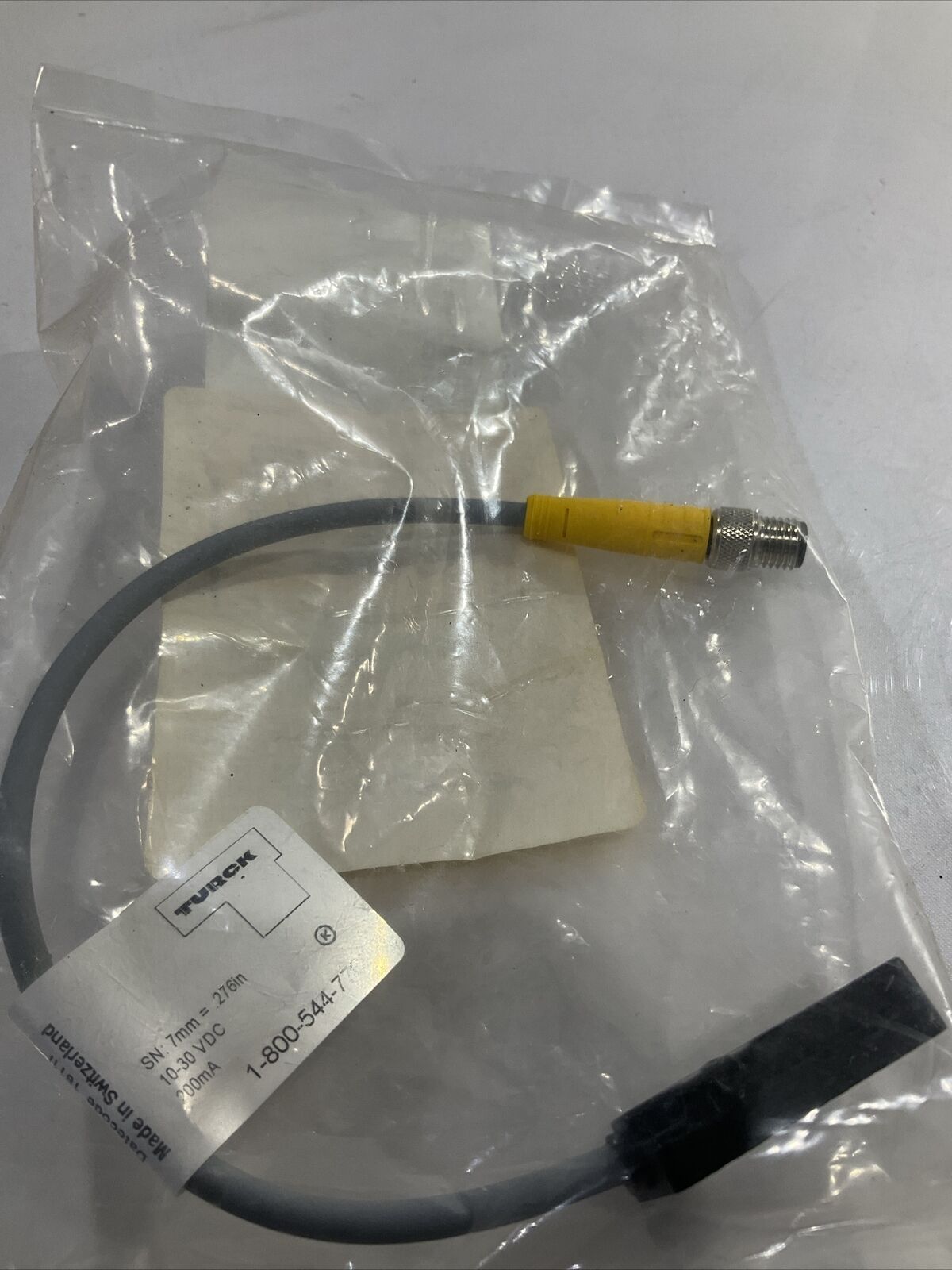 TURCK BI7-Q08-AP6X2-0.2M-PSG3M SENSOR APROXIMITY 3 WIRE PNP U3S