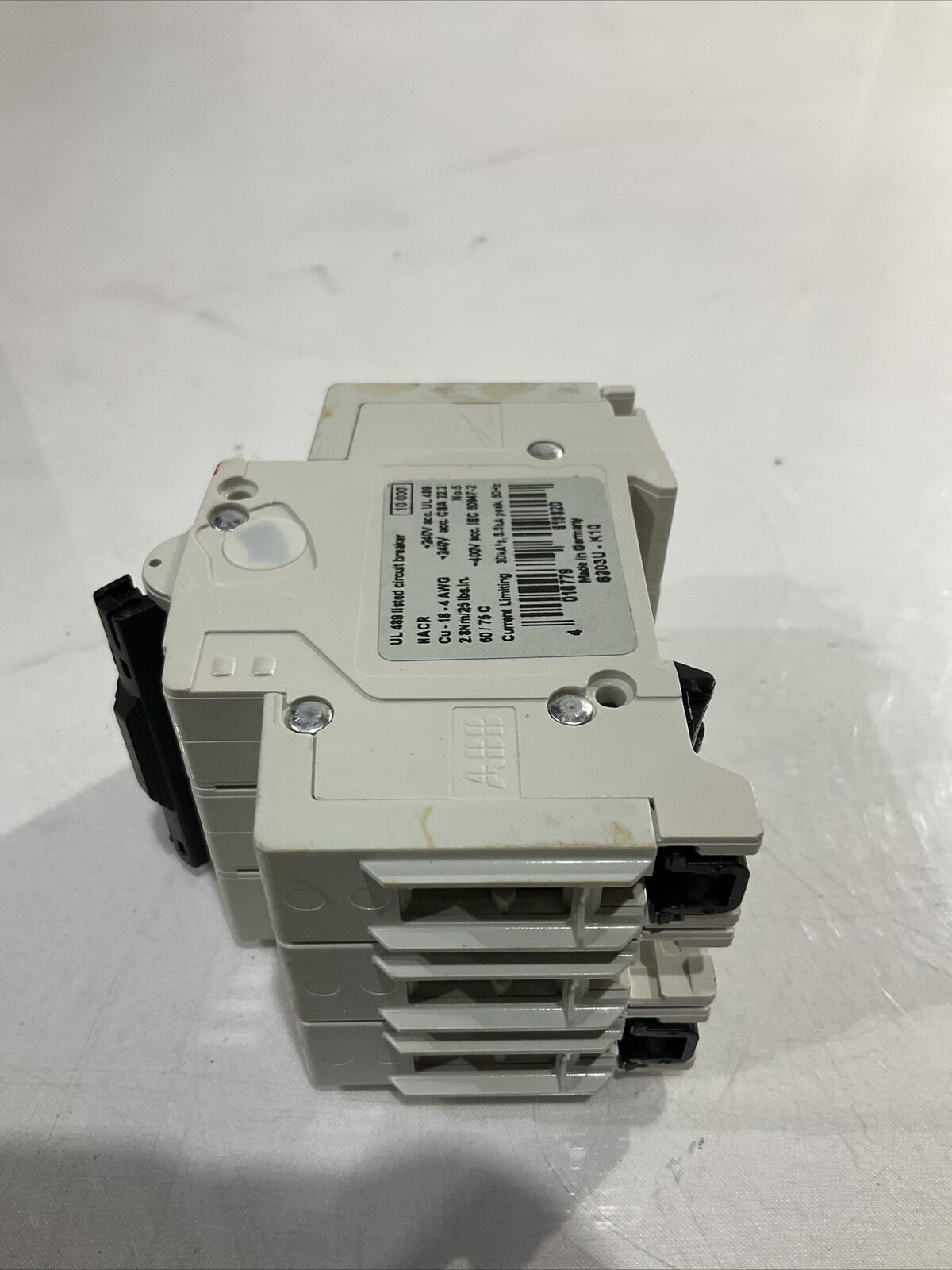 ABB S203U-k10 CIRCUIT BREAKER 240V 10A U3S