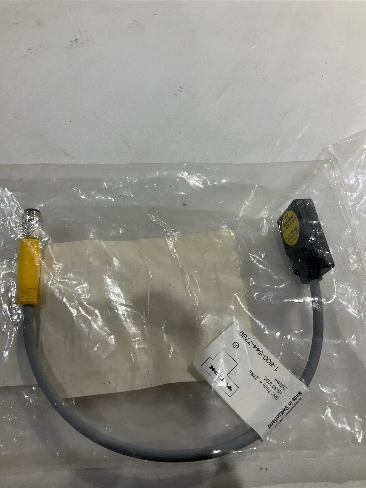 TURCK BI7-Q08-AP6X2-0.2M-PSG3M SENSOR APROXIMITY 3 WIRE PNP U3S