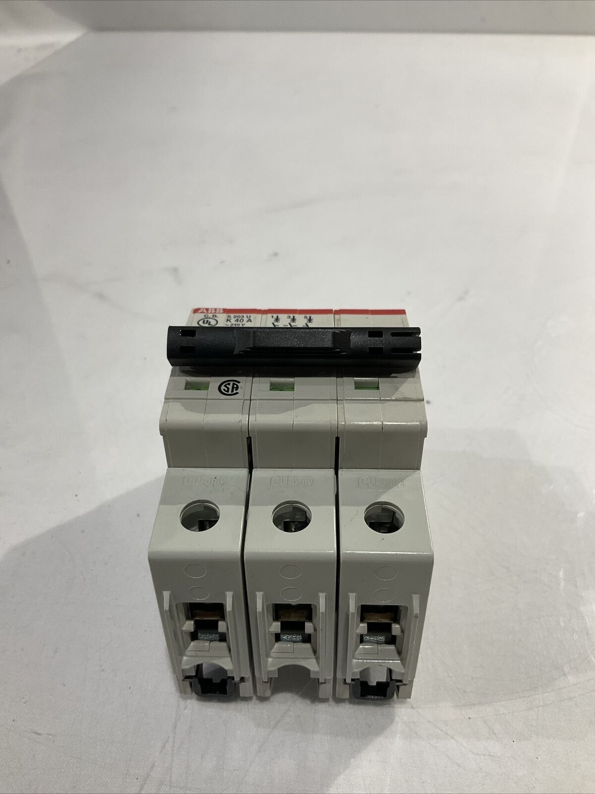 ABB E212323 3 POLE CIRCUIT BREAKER 40A 240V U3S