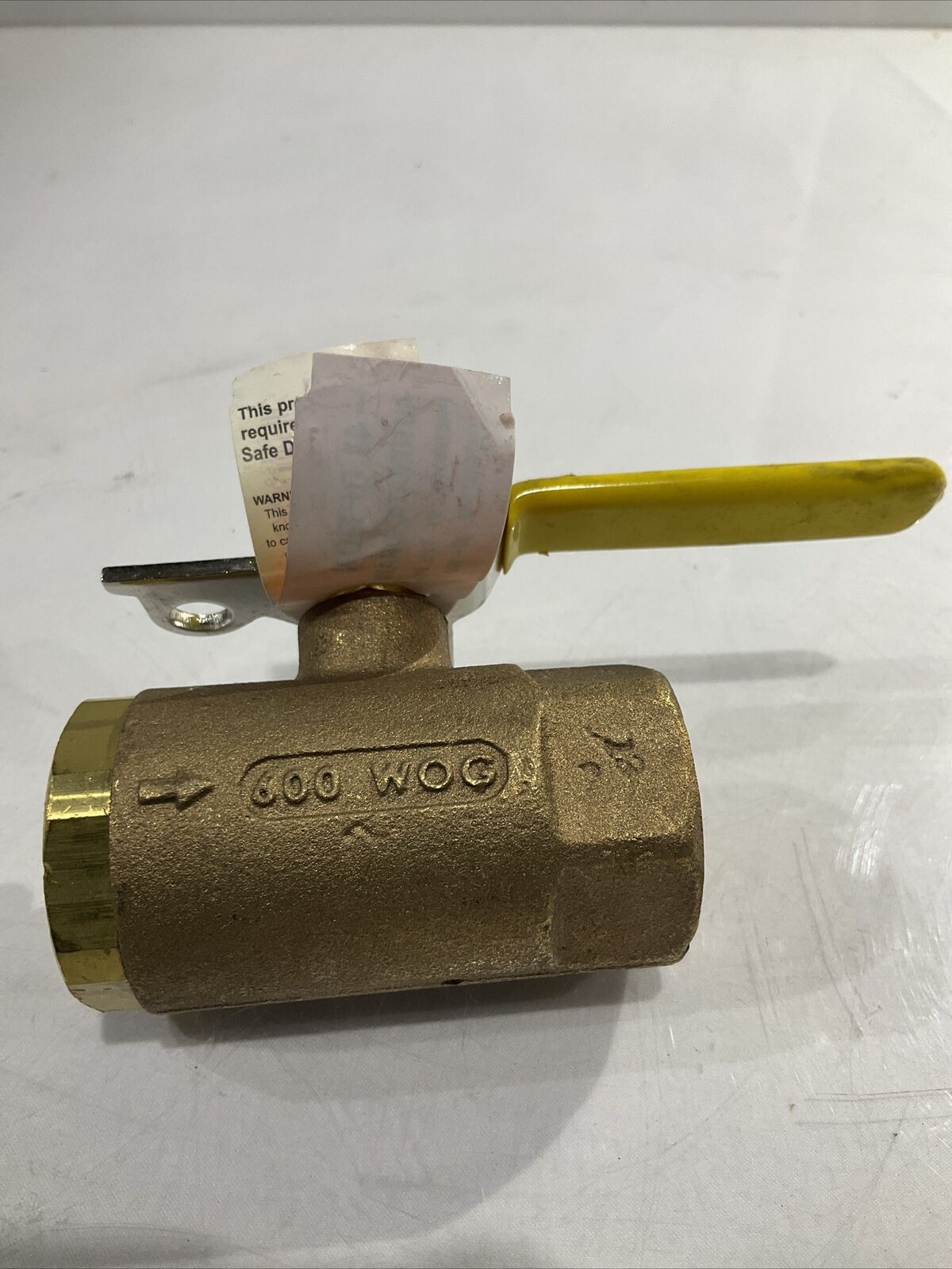 APPOLLO 75-104-41 3/4 BRONZE BALL VALVE W/LOCK DRAIN U3S