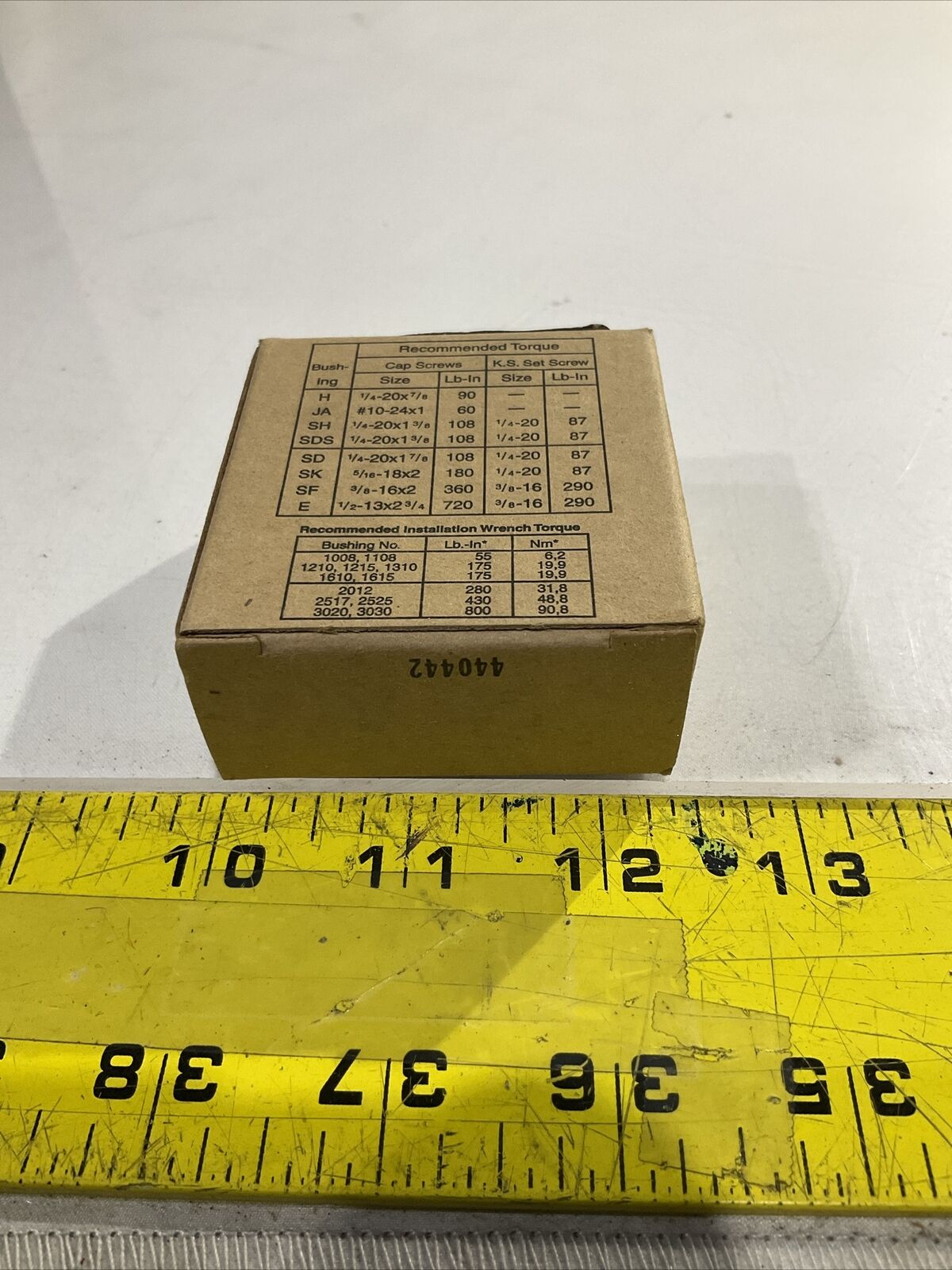 BALDOR. DODGE 117160 BUSHING TAPERLOCK LOT OF 5 U3S