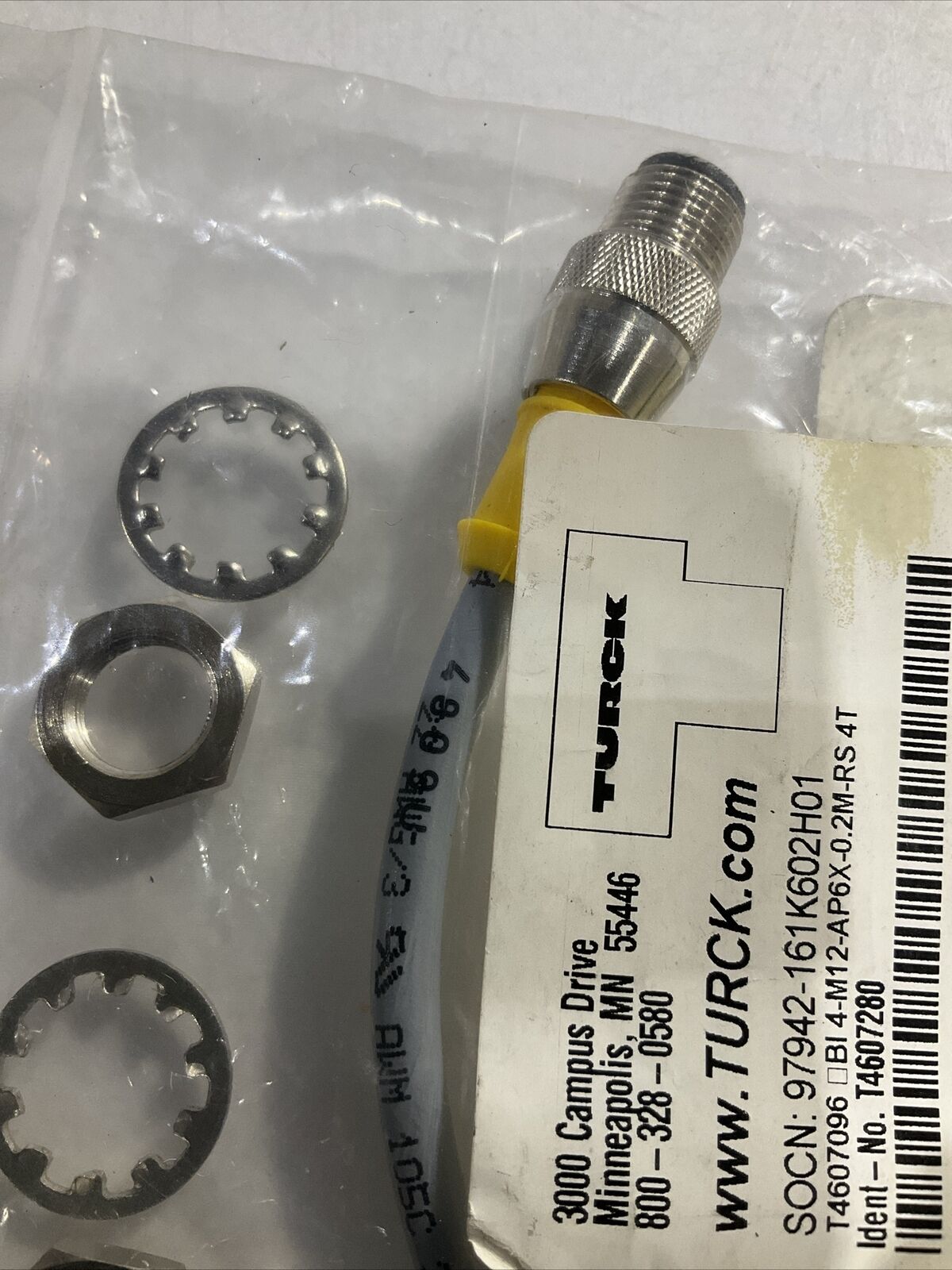 TURCK 161K602H01 T4607096 T4607280 INDUCTIVE PROXIMITY SENSOR U3S