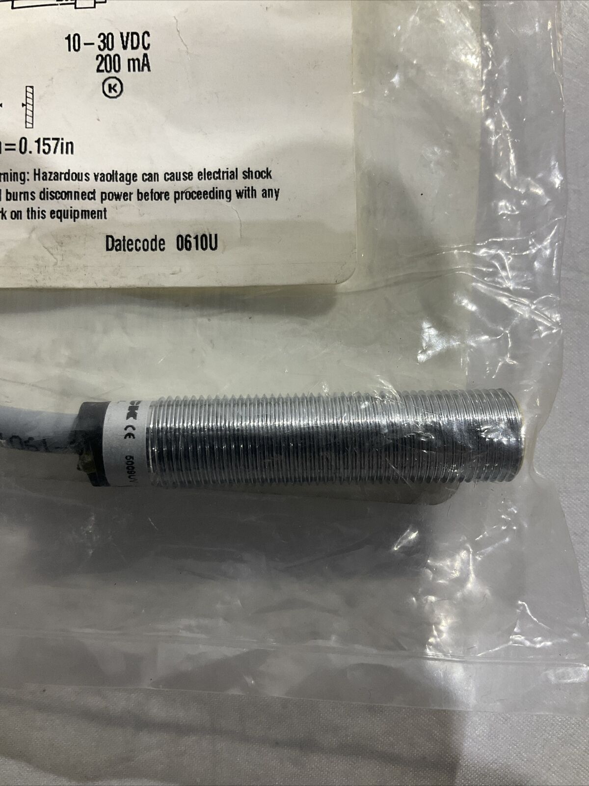 TURCK 161K602H01 T4607096 T4607280 INDUCTIVE PROXIMITY SENSOR U3S