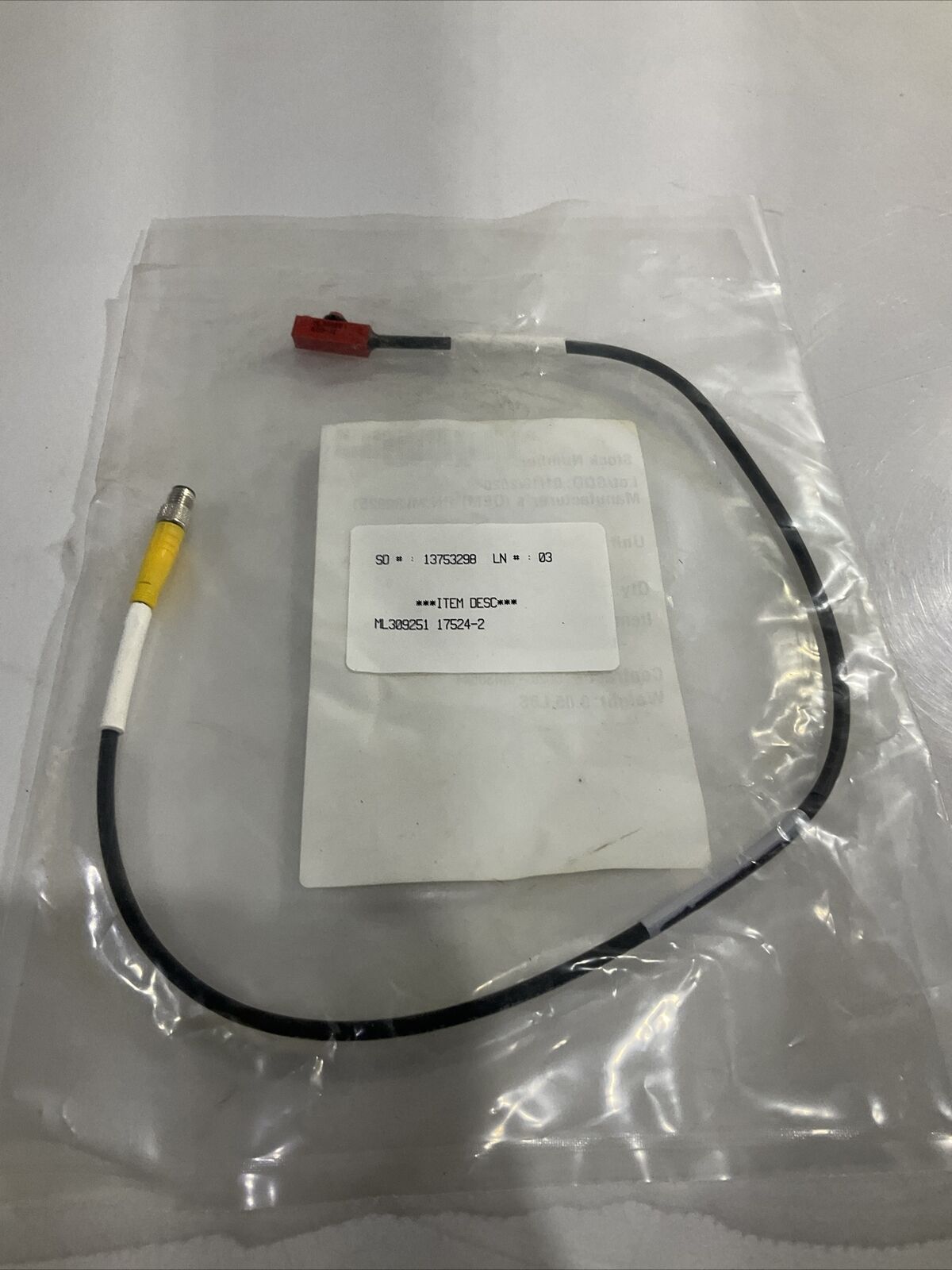 TURCK ML309251 HALL EFECT , SENSOR. ASSY LOT OF 2 U3S