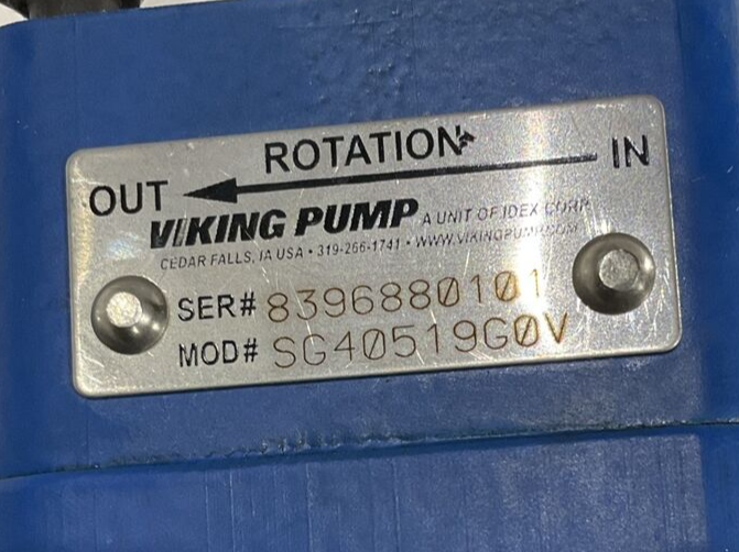 VIKING PUMP SG40519G0V G7T