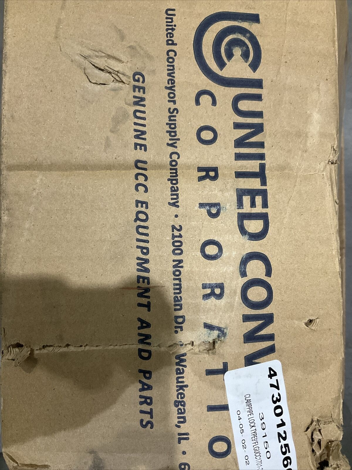 UNITED CONVEYOR CORPORATION 9" LOCKING FLANGE CLAMP KIT 3-17082 U4M
