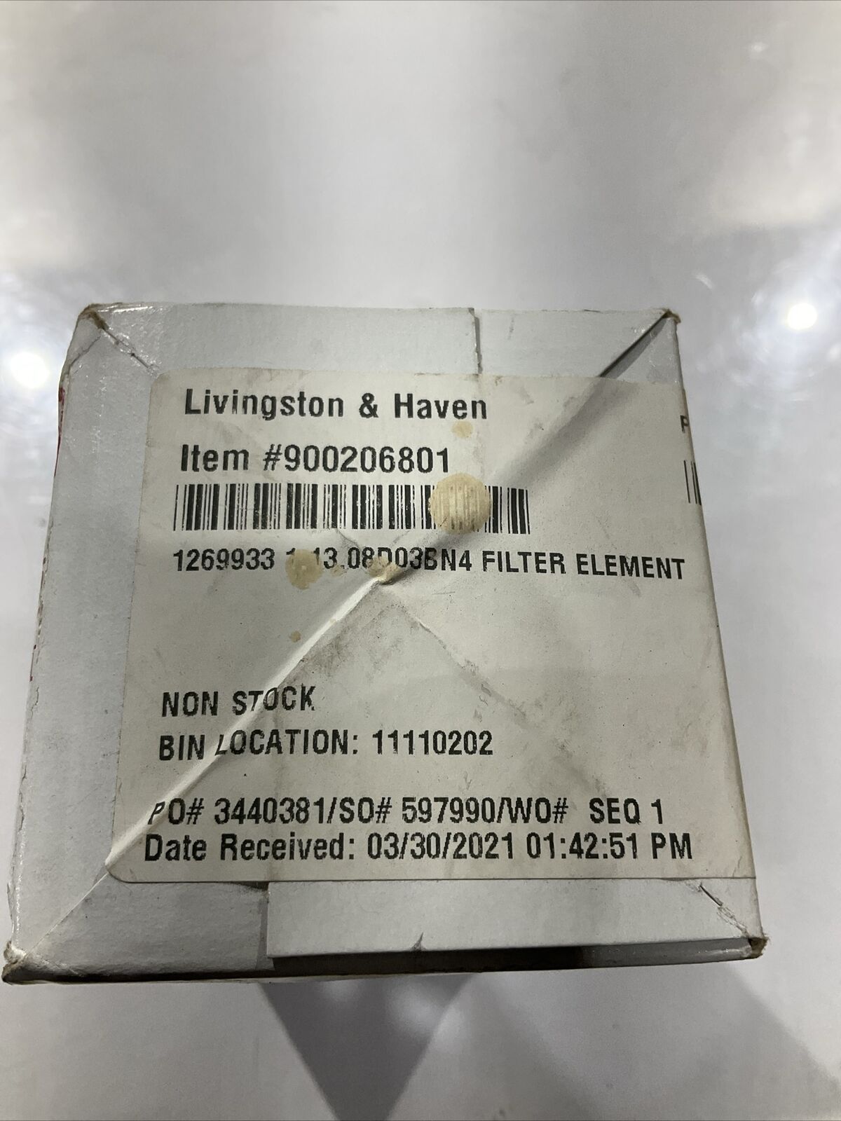 HYDAC 1269933 900206801 FILTER ELEMENT G7T