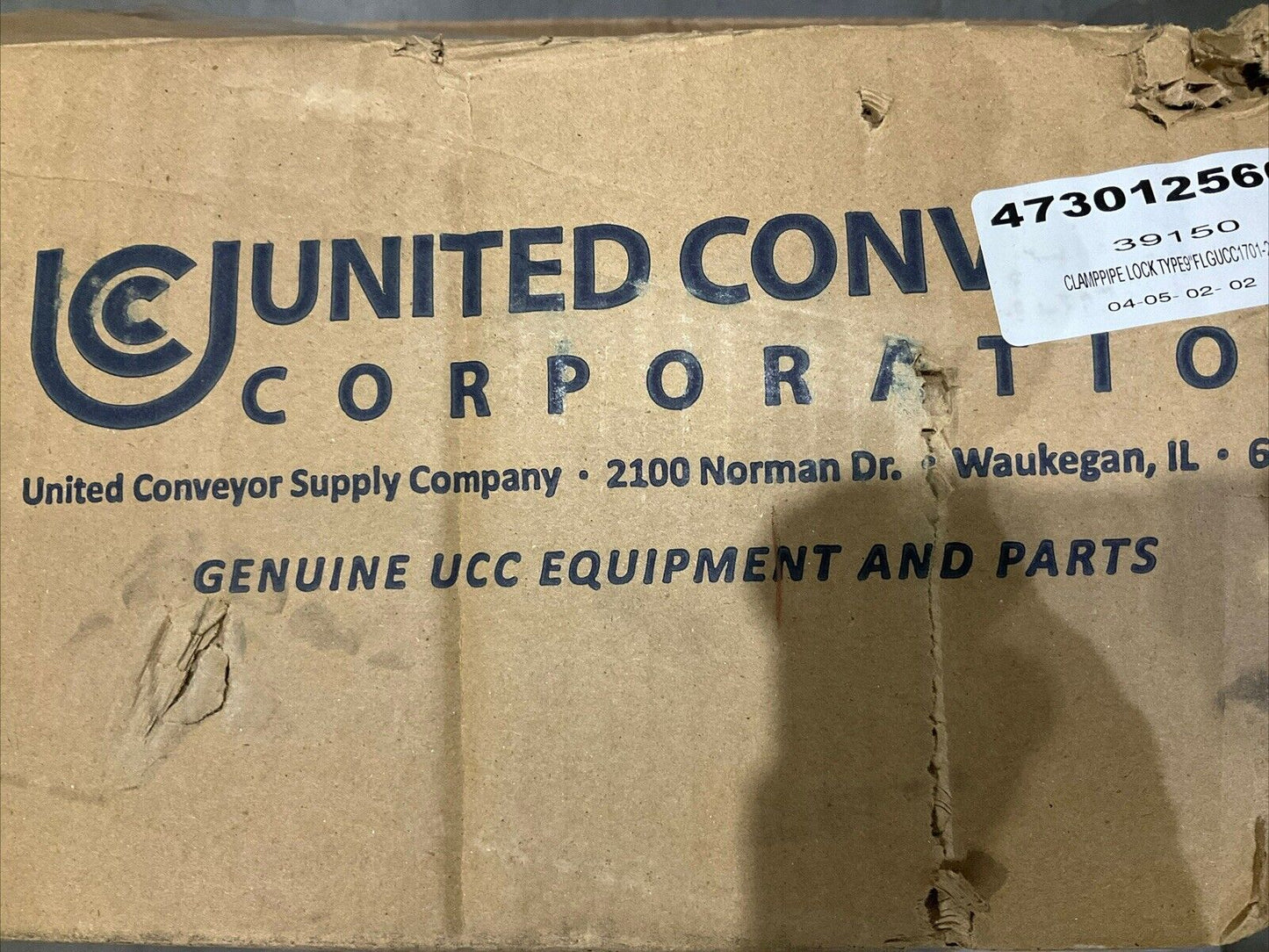 UNITED CONVEYOR CORPORATION 9" LOCKING FLANGE CLAMP KIT 3-17082 U4M