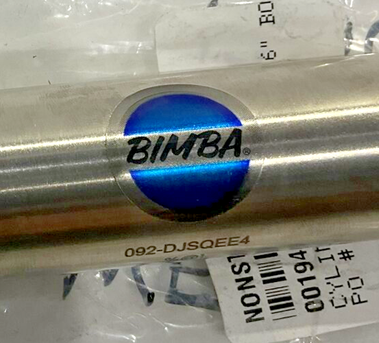 BIMBA 092-DJSQEE4 DOUBLE ACTING NONSTK CYLINDER AIR LOT OF 5 U4M