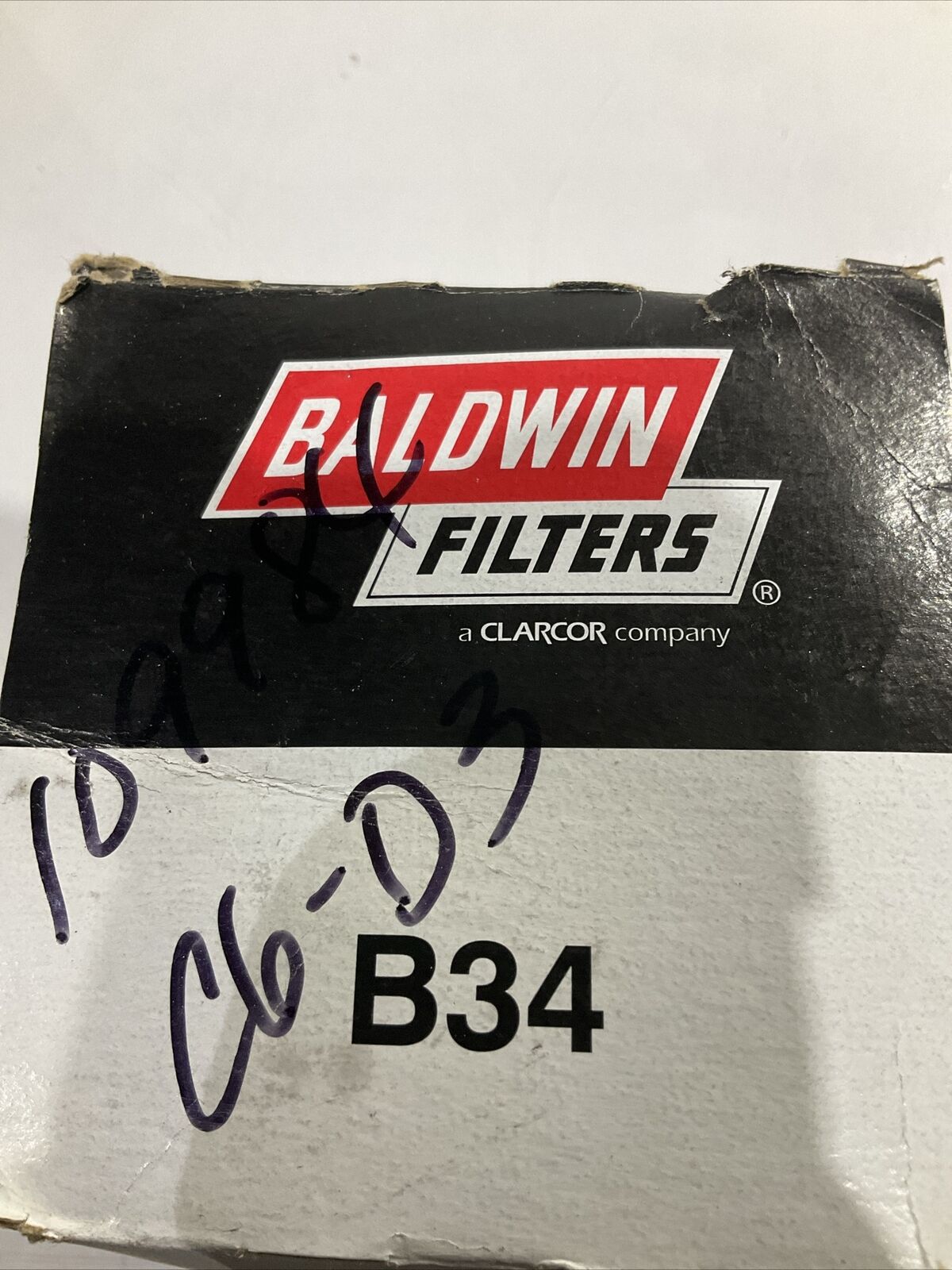 BALDWIN B34 FILTERS LOT OF 3 U4M