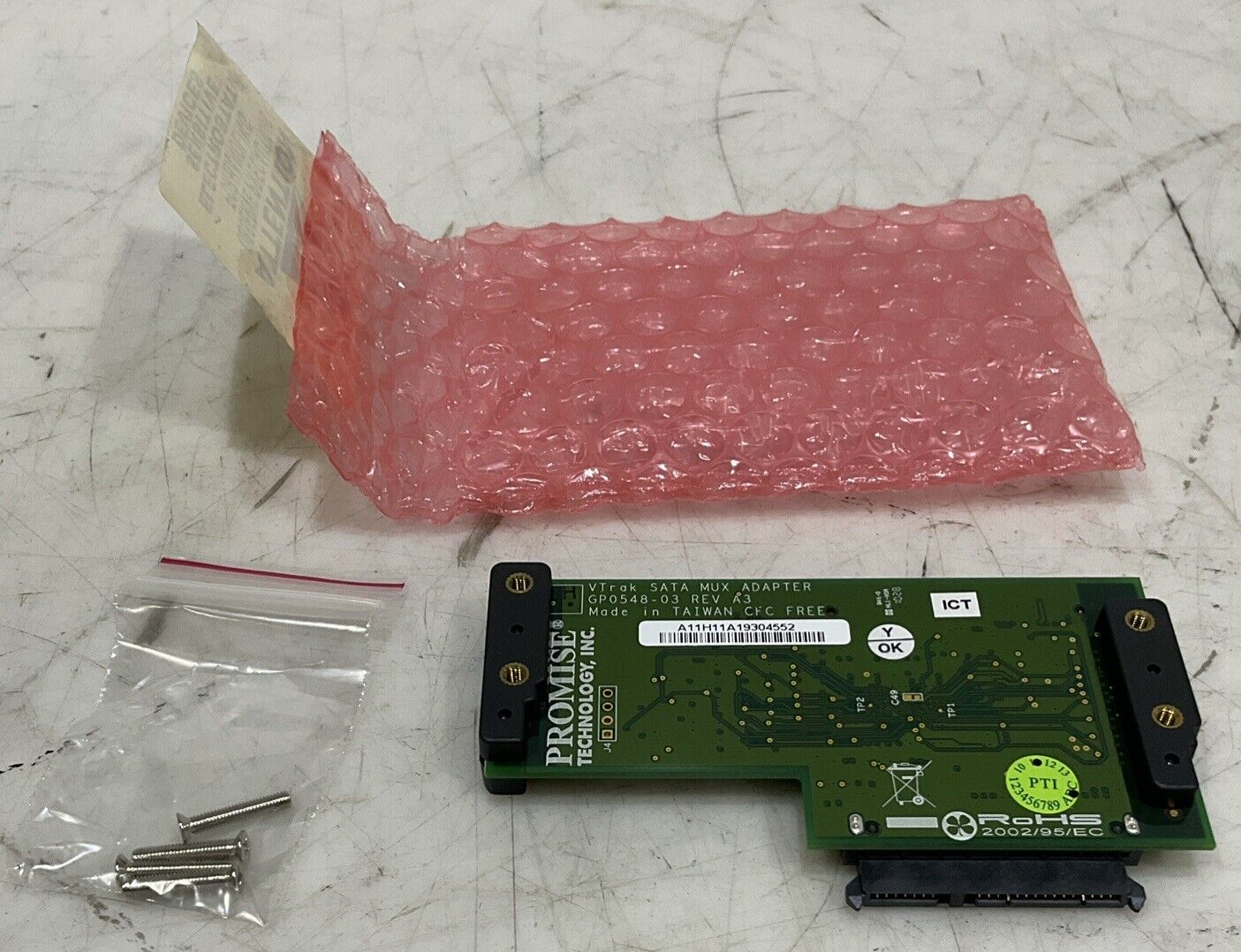 PROMISE TECHNOLOGY INC GP0548-03 REV A3 VTRAK SATA MUX ADAPTER U3S