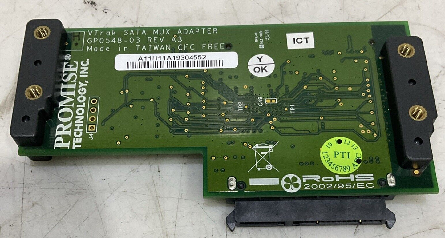 PROMISE TECHNOLOGY INC GP0548-03 REV A3 VTRAK SATA MUX ADAPTER U3S
