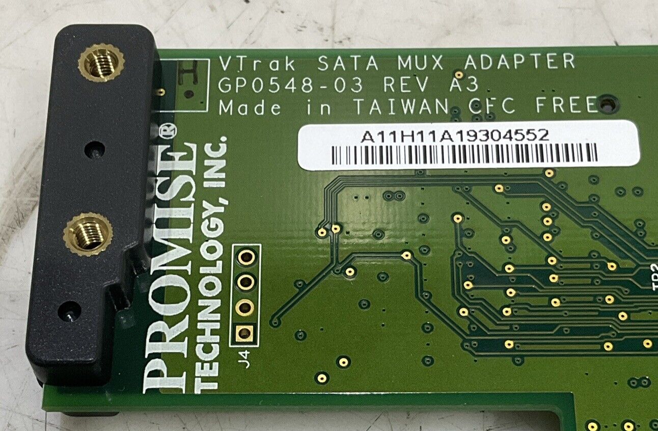 PROMISE TECHNOLOGY INC GP0548-03 REV A3 VTRAK SATA MUX ADAPTER U3S