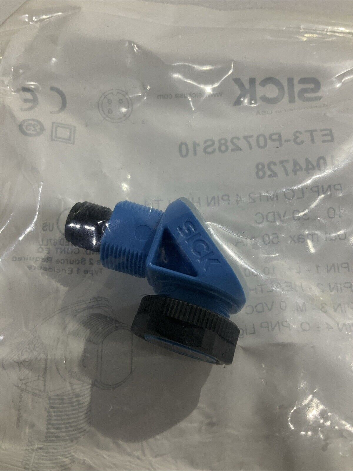SICK ET3-P0728S10 PHOTOELECTRIC SENSOR 10-30VDC U3S