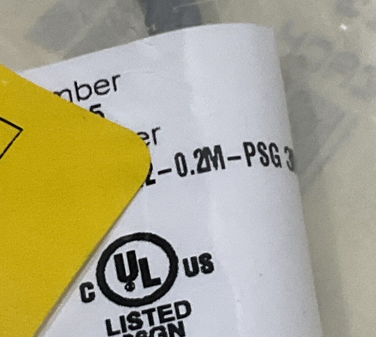 TURCK BI3-Q06-AP6X2-0.2M-PSG 3M INDUCTIVE SENSOR SWITCH U3S