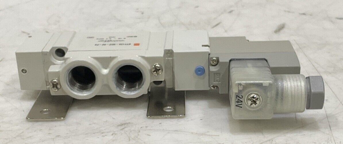 SMC SY7120-5DZ-02-F2 5 PORT SOLENOID VALVE U3S