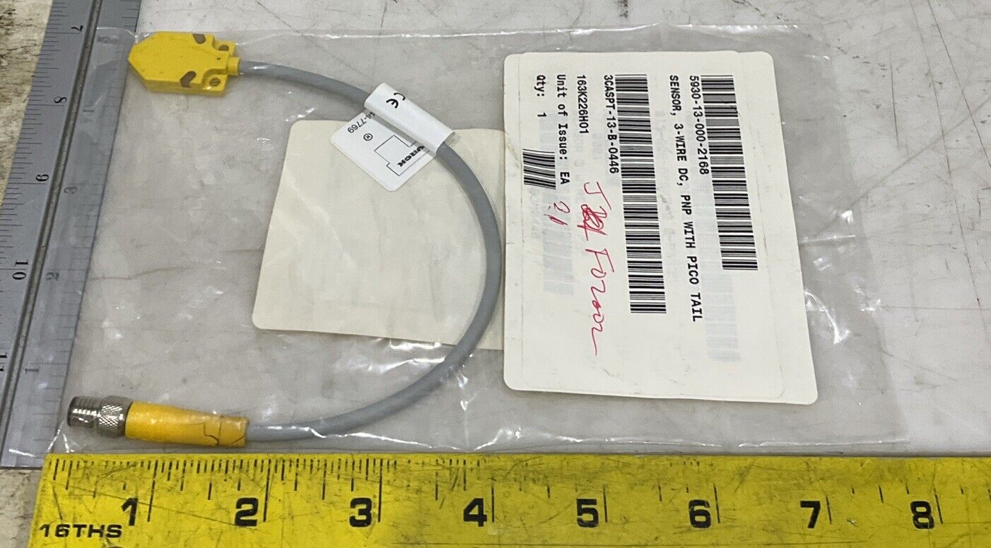 TURCK BI3-Q06-AP6X2-0.2M-PSG 3M INDUCTIVE SENSOR SWITCH U3S