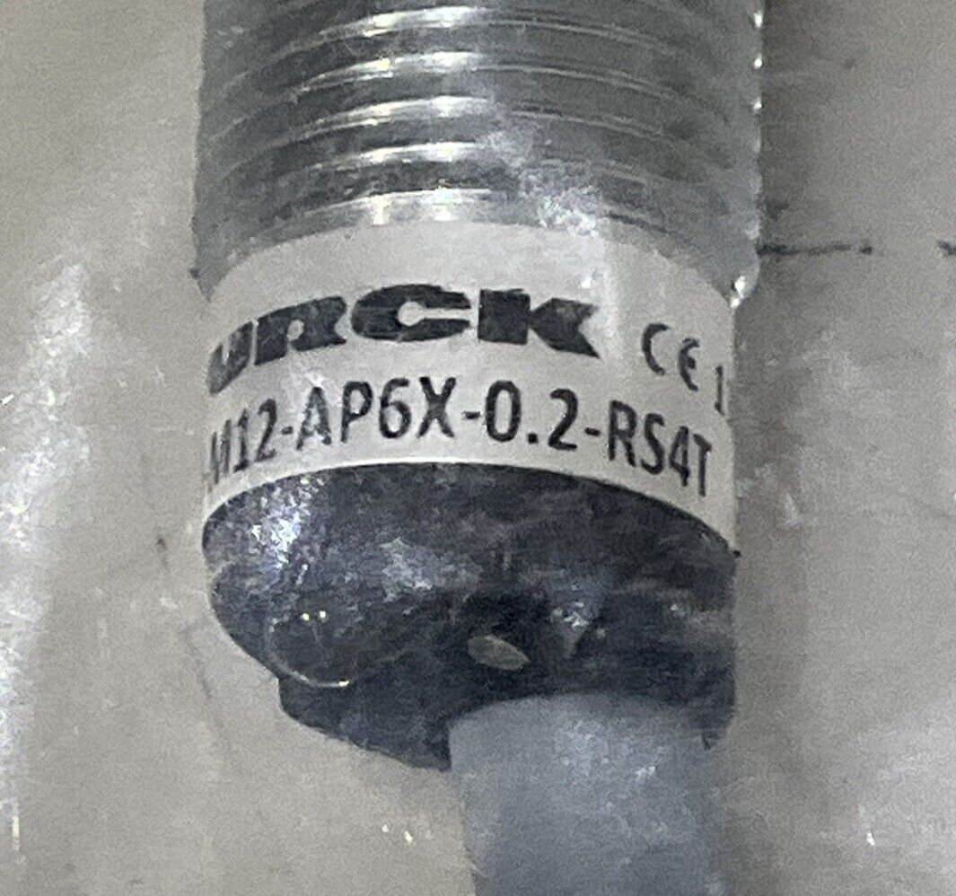 TURCK BI4-M12-AP6X-0.2-RS4T EMBEDDABLE PROXIMITY SENSOR ASSEMBLY U3S