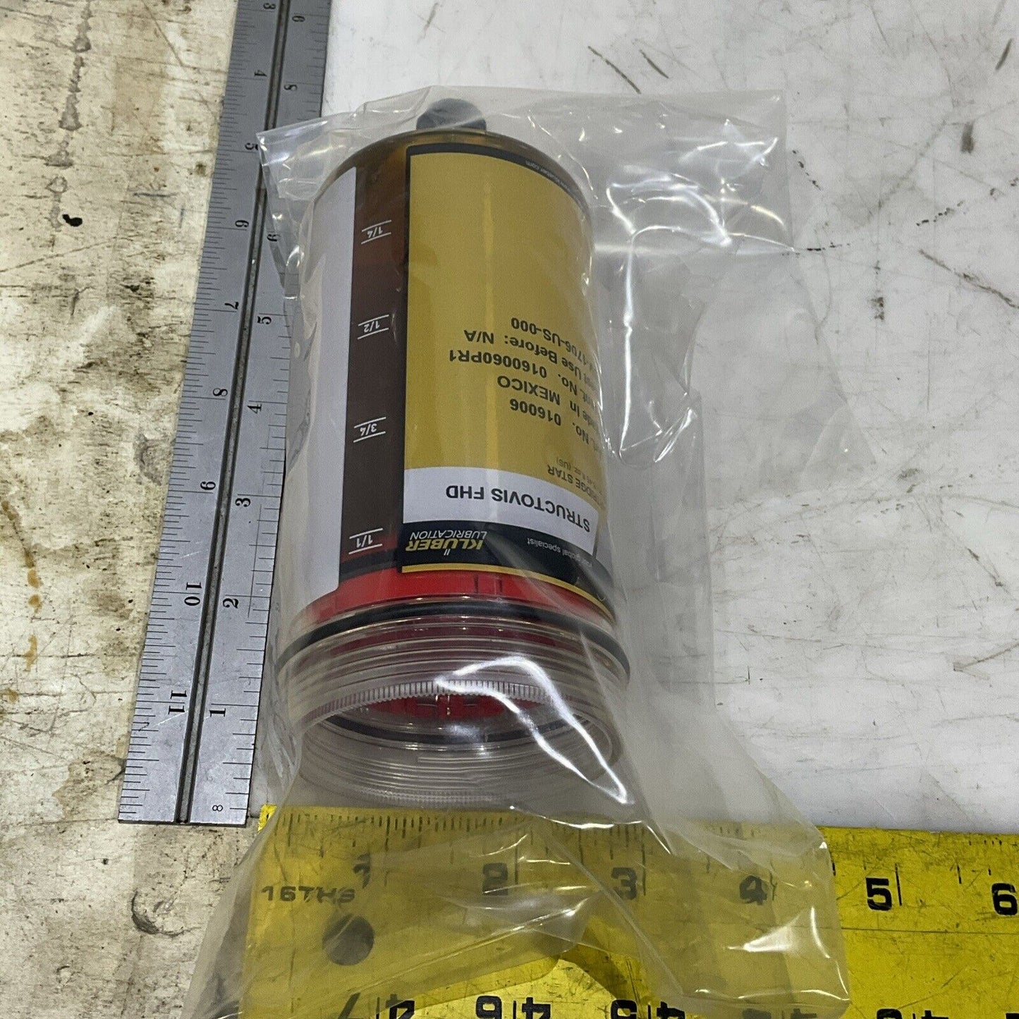 KLUBER STRUCTOVIS SV-1706-US-000 0160060PR1 FHD LUBRICATION CARTRIDGE U3S