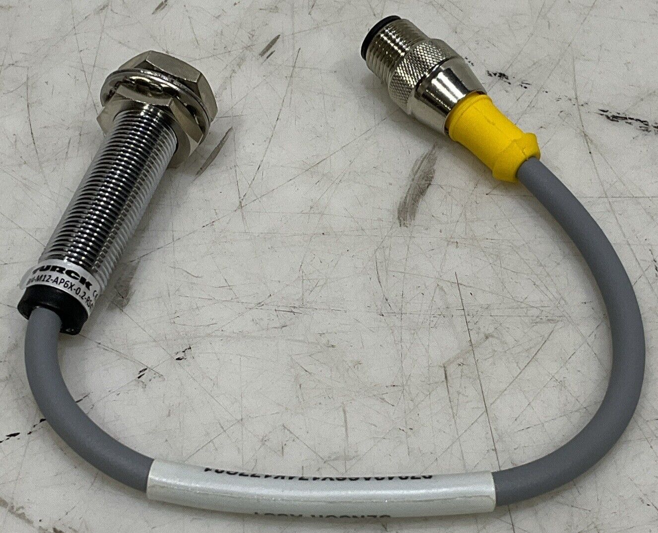TURCK BI4-M12-AP6X-0.2-RS4T EMBEDDABLE PROXIMITY SENSOR ASSEMBLY U3S