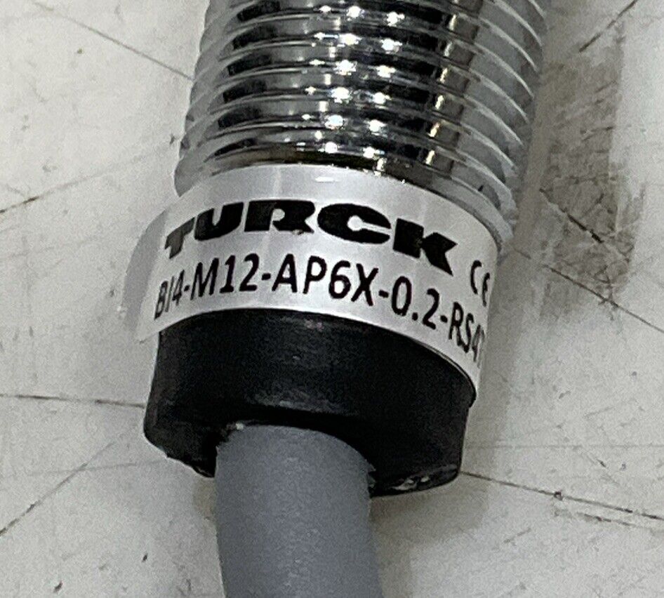 TURCK BI4-M12-AP6X-0.2-RS4T EMBEDDABLE PROXIMITY SENSOR ASSEMBLY U3S