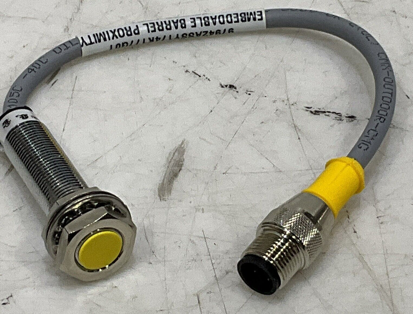 TURCK BI4-M12-AP6X-0.2-RS4T EMBEDDABLE PROXIMITY SENSOR ASSEMBLY U3S