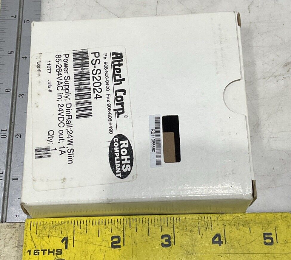 ALTECH CORP PS-S2024 100-240VAC 0.55A 50/60HZ POWER SUPPLY U3S