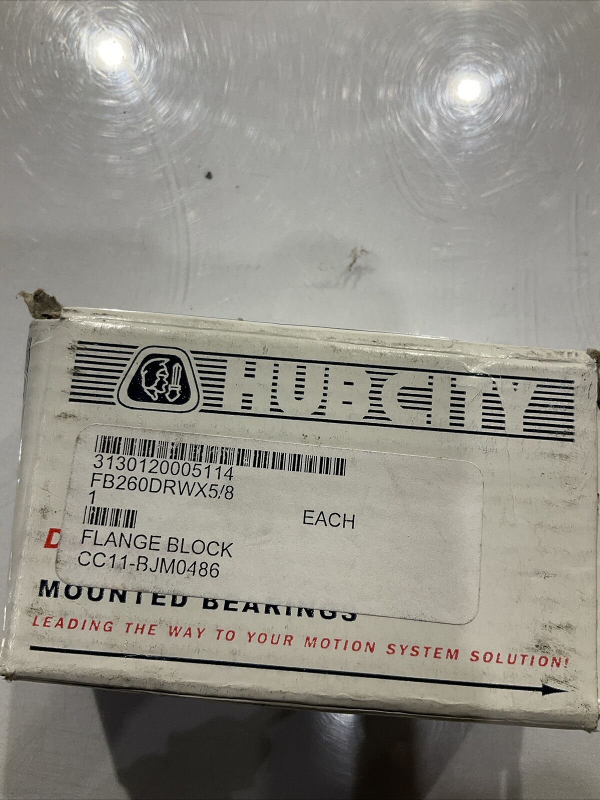 HUB CITY FB260DRWX5/8 FLANGE BLOCK LOT OF 3 U3S