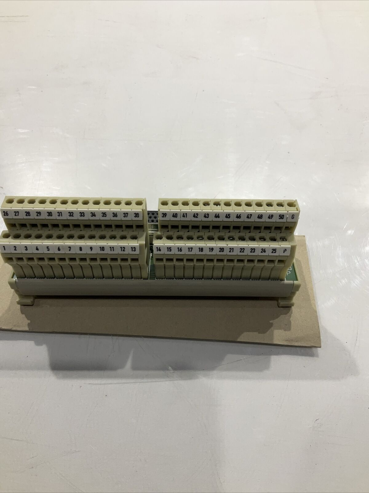 WEIDMULLER 8155640000 CONNECTOR,50 PIN DISTRIBUTION U3S