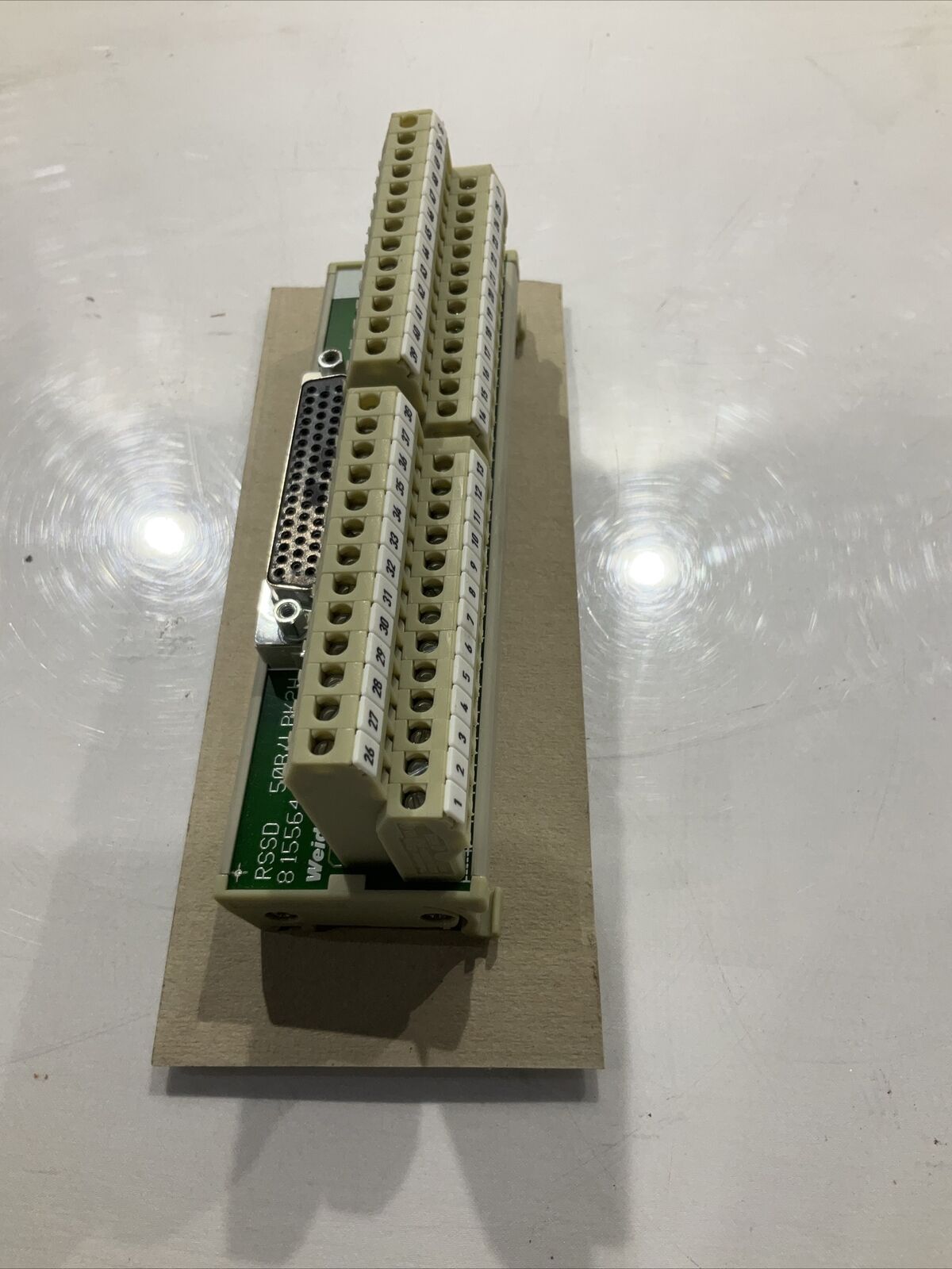 WEIDMULLER 8155640000 CONNECTOR,50 PIN DISTRIBUTION U3S