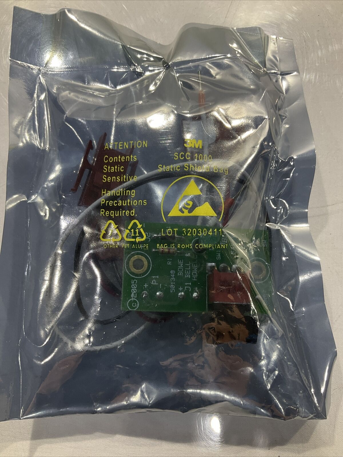 BOWE BELL HOWELL 501400 PC BOARD ASSY, OIL PUMP U3S