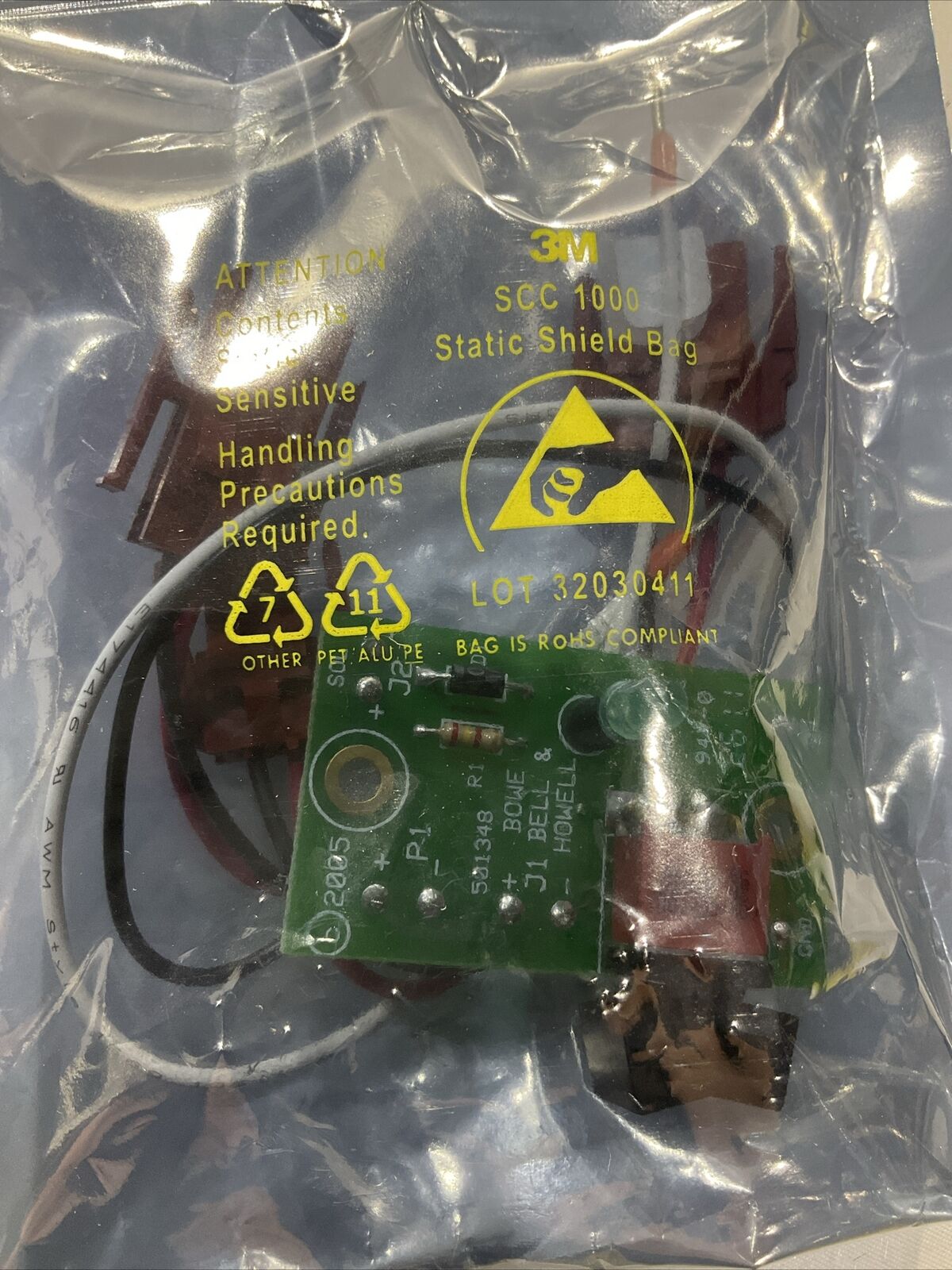 BOWE BELL HOWELL 501400 PC BOARD ASSY, OIL PUMP U3S