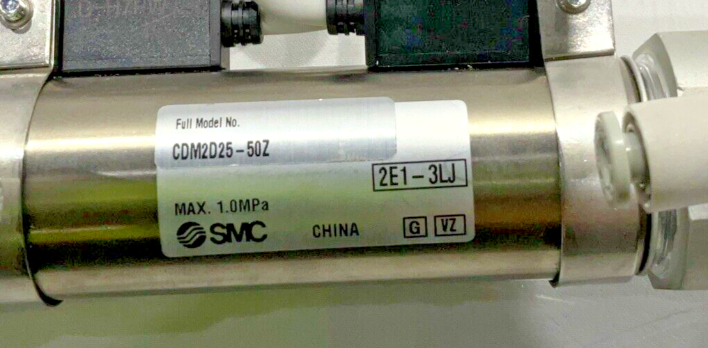 ADI SMC CDM2D25-50Z CC19-DMS0033 CYLINDER ASSEMBLY LOT OF 2 U3S