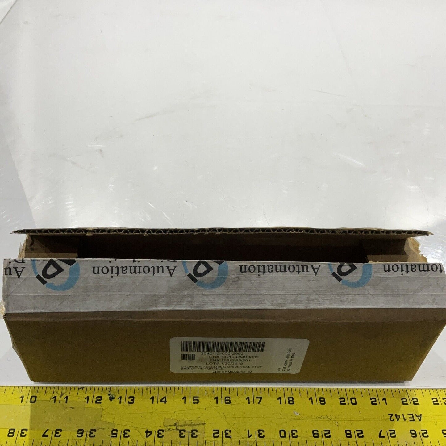 ADI SMC CDM2D25-50Z CC19-DMS0033 CYLINDER ASSEMBLY LOT OF 2 U3S