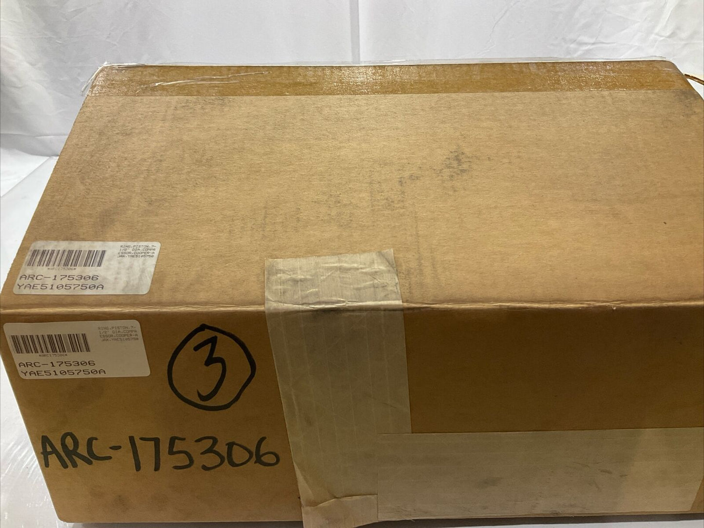 COOPER AJAX COMPRESSOR YAE5105-750A RING,PISTON LOT OF 3 U3S