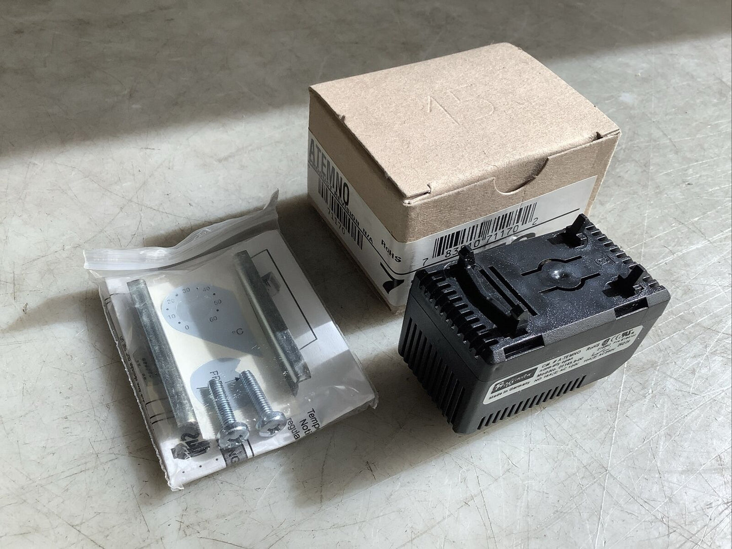 HOFFMAN ATEMNO 71170 TEMPERATURE CONTROL SWITCH U3S