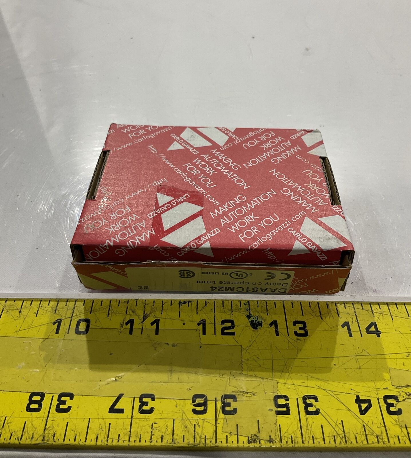 CARLO GALAZZI DAA51CM24 DELAY TIMER 24-240VDC 1.5W 50/60HZ LOT OF 3 U3S