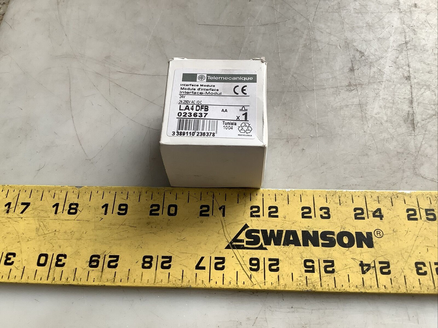 TELEMECANIQUE LA4DFB INTERFACE RELAY MODULE U3S